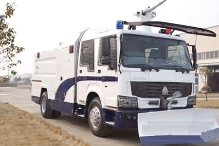 Police Anti Riot Water Cannon Truck
