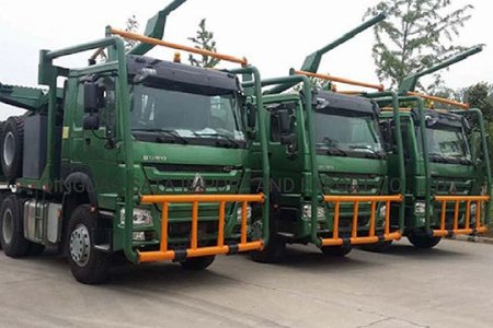 Shacman Log Timber Truck for Wood Transport