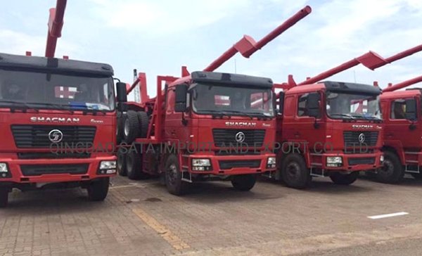 Shacman Log Transport Flatbed Semi Trailer