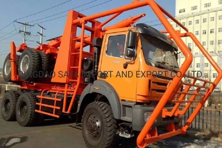 Shacman Log Transport Flatbed Semi Trailer