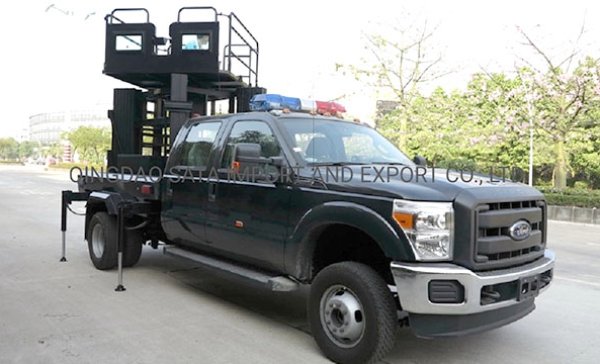 Police Shooting Platform Vehicle