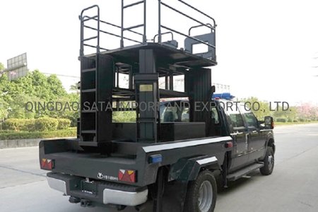 Police Shooting Platform Vehicle