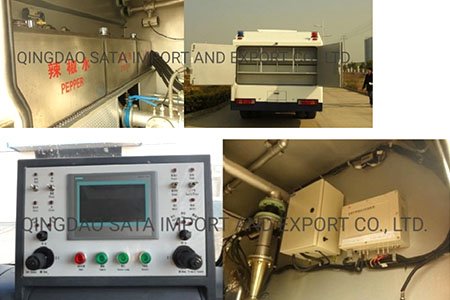 HOWO 10ton 6X4 Water Cannon Truck