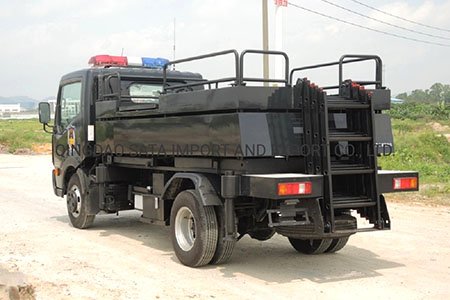 Police Shooting Platform Vehicle