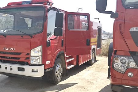 ISUZU Light Water Tank Fire Truck