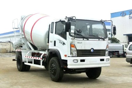HOWO Light Concrete Mixer Truck