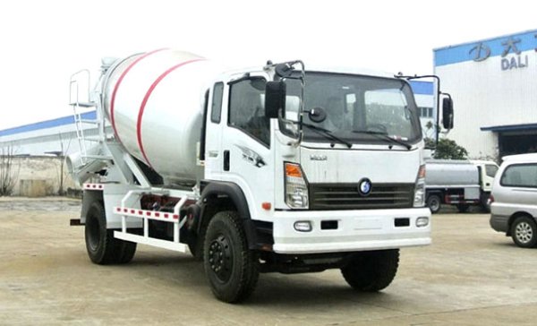 HOWO Light Concrete Mixer Truck