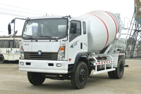 HOWO Light Concrete Mixer Truck