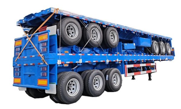 Container Flatbed Semi Trailer