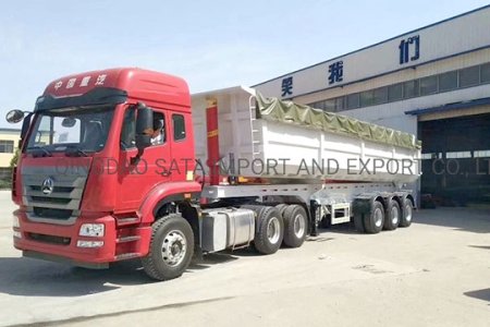 Hydraulic Tipping Semi Trailer
