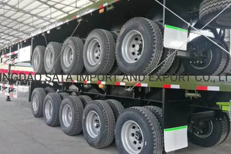 Heavy Cargo Semi Trailer