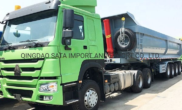 Rear Tipper Semi Trailer
