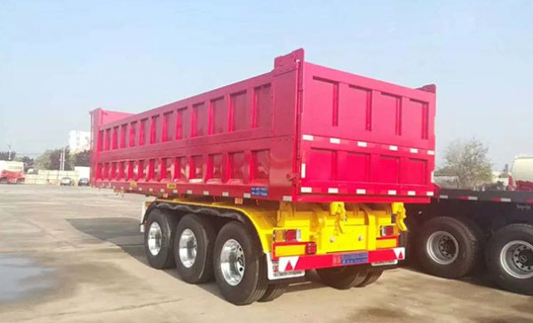 Heavy Tipper Semi Trailer