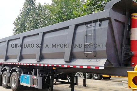 Rear Tipper Semi Trailer