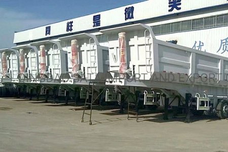 Hydraulic Tipping Semi Trailer