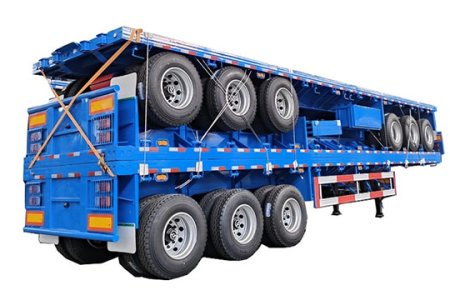 Container Flatbed Semi Trailer
