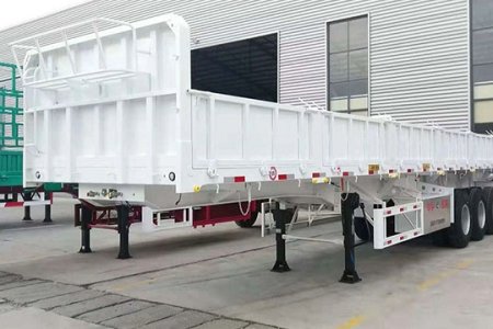 Cargo Truck Semi Trailer 60 Ton