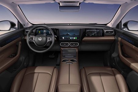 Large Electric SUV Car