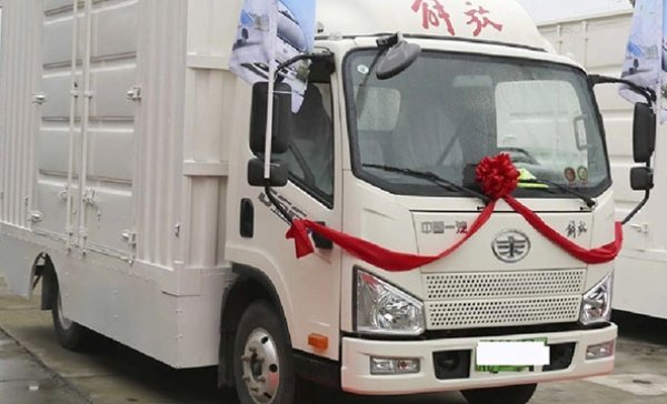 Jiefang Electric Box Light Truck