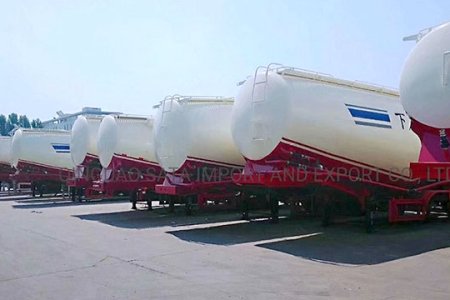 Cement Bulk 50 Cubic Semi Trailer
