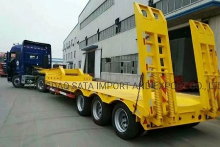 Heavy Duty Transport Truck Trailer