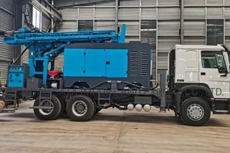 Truck Mounted Water Well Drilling Rig 