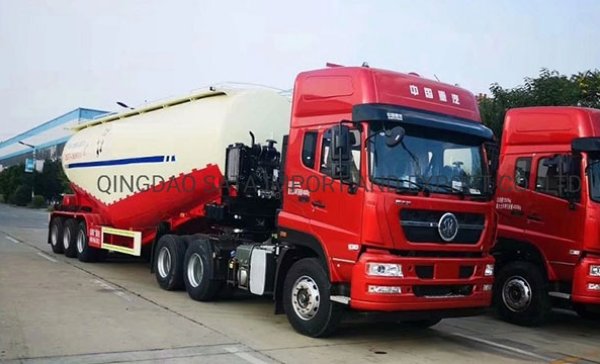Cement Bulk 50 Cubic Semi Trailer