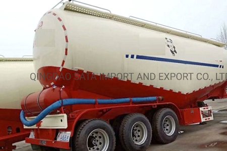 Cement Bulk 50 Cubic Semi Trailer
