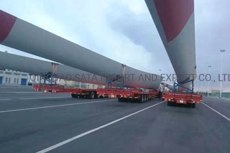 Wind Power Transport Semi Trailer
