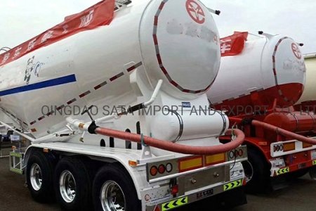 Cement Bulker 40 Cbm Semi Trailer