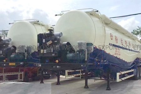 Cement Bulker 40 Cbm Semi Trailer