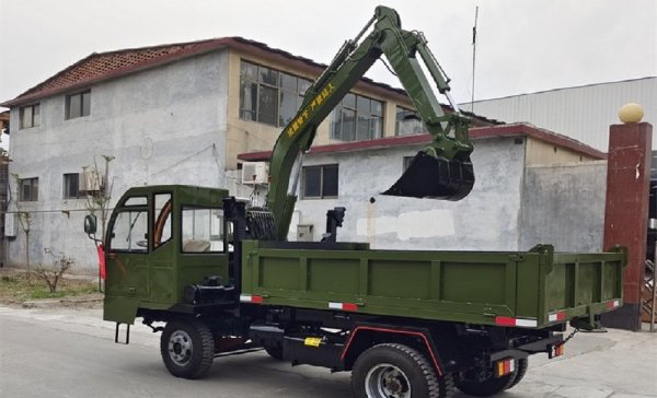 Wheeled Truck Mounted Excavator