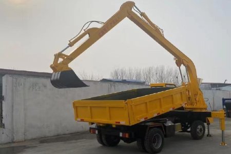 Wheeled Truck Mounted Excavator