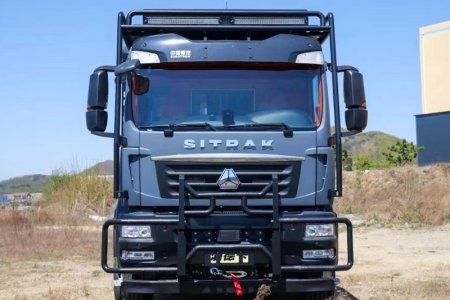 Sitrak Motorhome Customized Standard Expedition RV Motorhomes Truck Bed Camper Caravan with Bed and Kitchen (1)