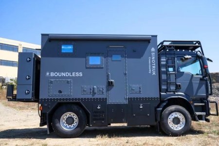 Sitrak Motorhome Customized Standard Expedition RV Motorhomes Truck Bed Camper Caravan with Bed and Kitchen (3)