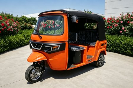 72V 3000W Electric Three-wheeler Passenger Auto Rickshaw Tuk-Tuk Tricycle