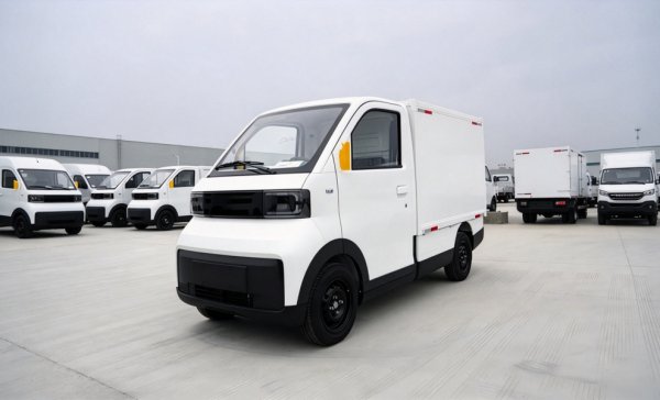 KT11 electric mini cargo box truck, L6E L7E WVTA 