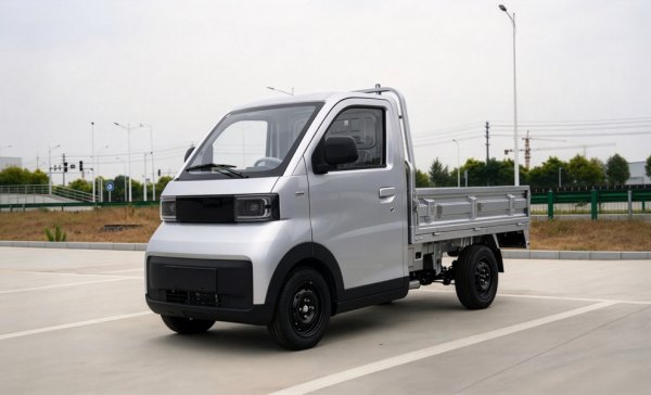 Eu WVTA Certification Electric Mini Cargo Flatbed Fence Truck Pro