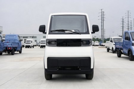 KT11 Electric Mini Cargo Flatbed Fence Truck With WVTA Certification (1)