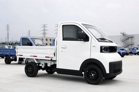KT11 Electric Mini Cargo Flatbed Fence Truck With WVTA Certification (6)