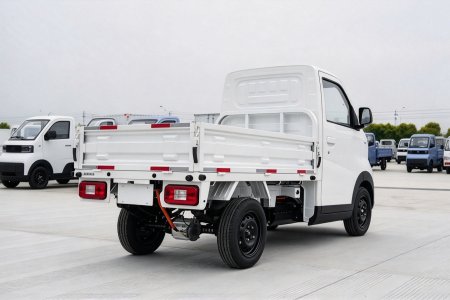 KT11 Electric Mini Cargo Flatbed Fence Truck With WVTA Certification (2)