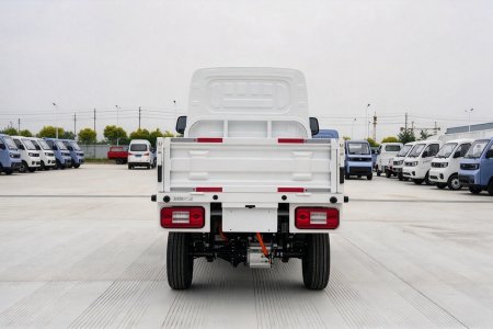 KT11 Electric Mini Cargo Flatbed Fence Truck With WVTA Certification (3)