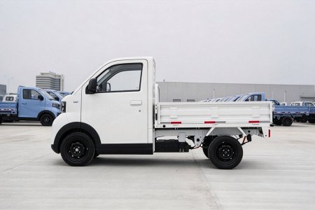 KT11 Electric Mini Cargo Flatbed Fence Truck With WVTA Certification (4)