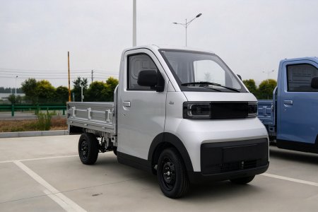 Eu WVTA Certification Electric Mini Cargo Flatbed Fence Truck Pro (4)