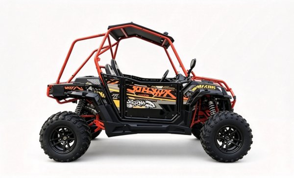 100 KM Range Battery Power UTV