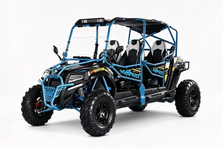 Double Row 4-seater 400cc UTV Off-road Recreation, Farm Use (3)