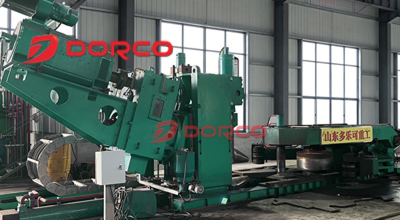 Overseas customer feedback: The horizontal ring rolling machine runs stably, and choosing DORCO is the correct choice!