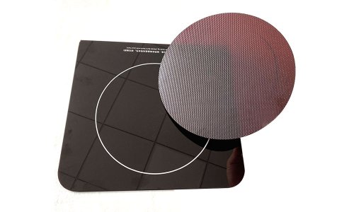 Black Ceramic Glass 4mm 6mm induction cooker glass ceramic for cooktop