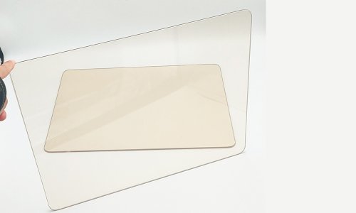 Fire Rated Fireplace Glass Sheet Transparent Ceramic Glass