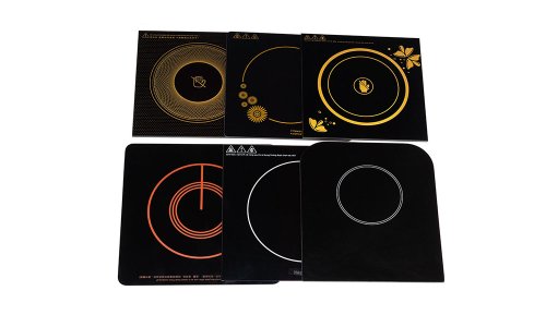 Chinese factory high quality Cheap black cooktop glass ceramic glass sheet induction cooker ceramic heat proof glass